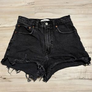 Abercrombie curve love 90s cut off shorts
